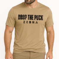 Drop The Puck Zebra Performance Shirt