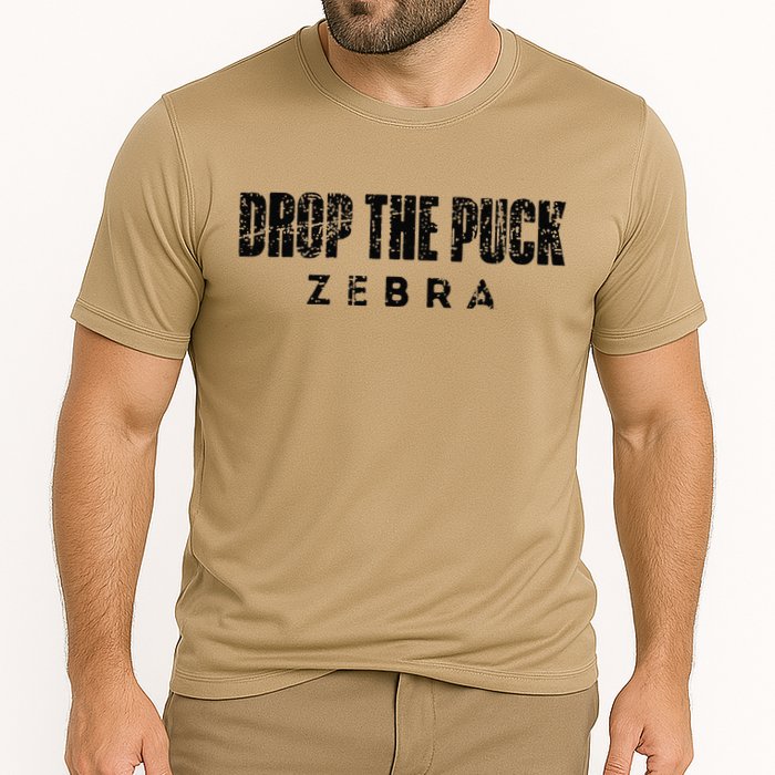 Drop The Puck Zebra Performance Shirt
