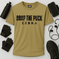 Drop The Puck Zebra Performance Shirt