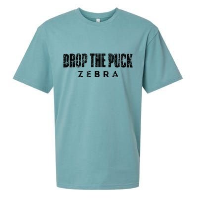 Drop The Puck Zebra Sueded Cloud Jersey T-Shirt