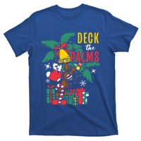 Deck The Palms Island Ocean Beach Merry Christmas Meaningful Gift T-Shirt