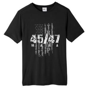 Donald Trump President 4547 Maga Us Flag Tall Fusion ChromaSoft Performance T-Shirt