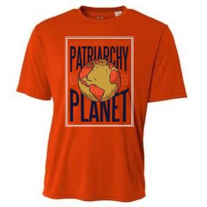 Destroy The Patriarchy Not The Earth Day Planet Environta Gift Cooling Performance Crew T-Shirt