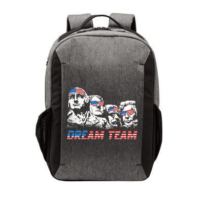 Dream Team President American Flag Patriotic 4th Of July Vector Backpack
