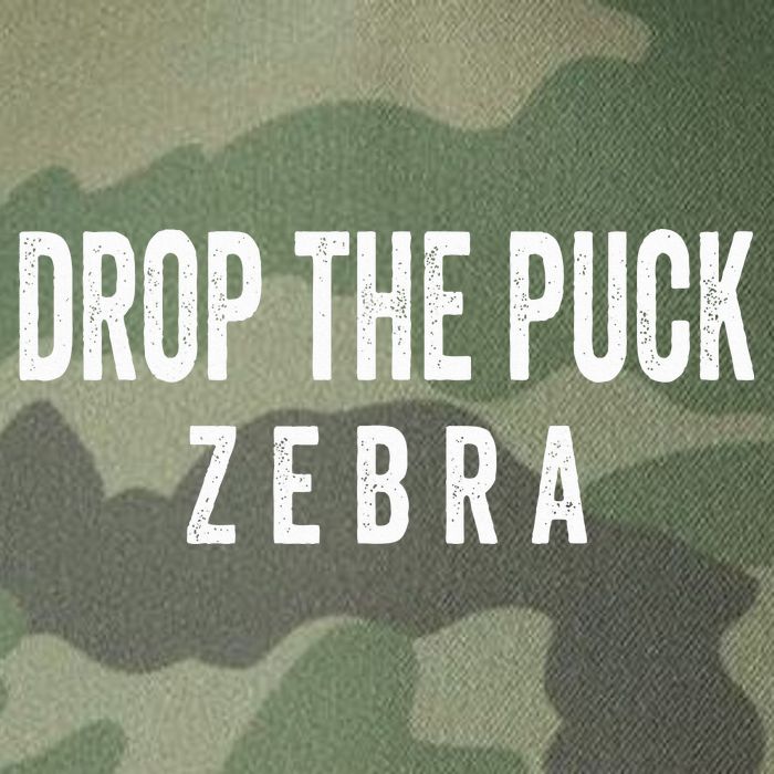 Drop The Puck Zebra Legacy Tie Dye Trucker Hat