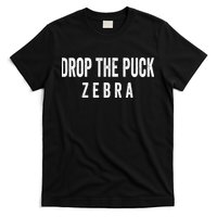 Drop The Puck Zebra T-Shirt