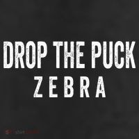 Drop The Puck Zebra 11oz C Handle Ceramic Mug