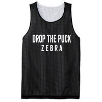 Drop The Puck Zebra Mesh Reversible Basketball Jersey Tank