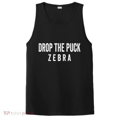 Drop The Puck Zebra PosiCharge Competitor Tank