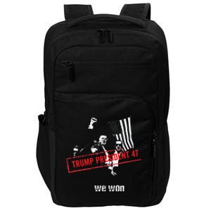 Donald Trump President 2024 Impact Tech Backpack