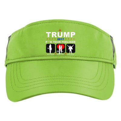 Donald Trump Patriotic, Pro Gun Right God Life Adult Drive Performance Visor