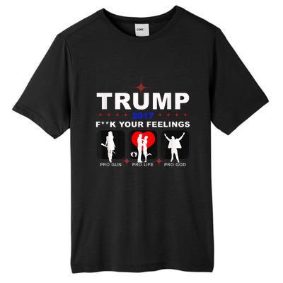 Donald Trump Patriotic, Pro Gun Right God Life Tall Fusion ChromaSoft Performance T-Shirt