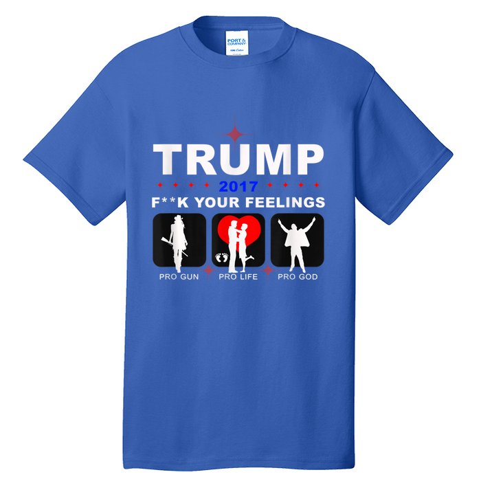 Donald Trump Patriotic, Pro Gun Right God Life Tall T-Shirt