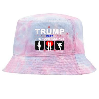 Donald Trump Patriotic, Pro Gun Right God Life Tie-Dyed Bucket Hat