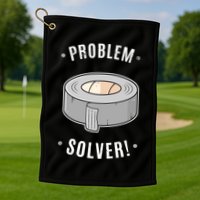 Duct Tape Problem Solver Golf Towel