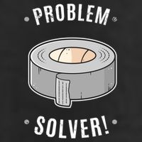 Duct Tape Problem Solver Golf Towel