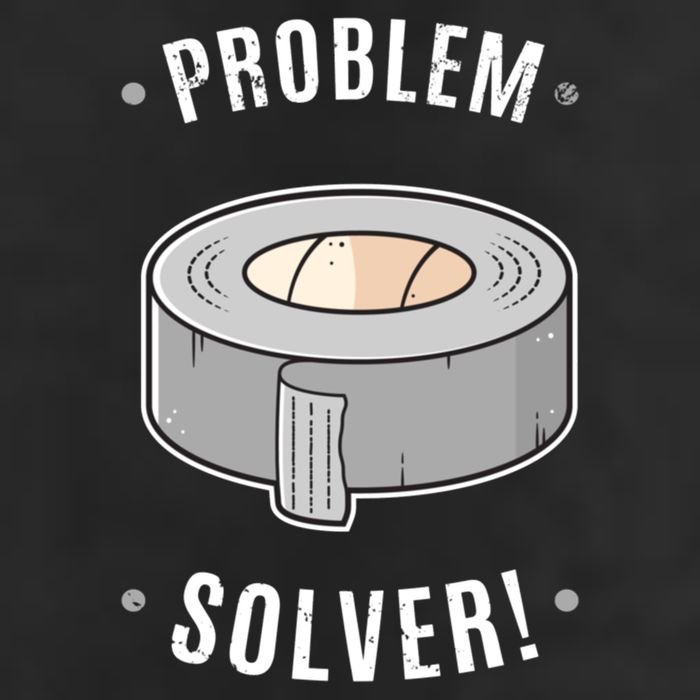 Duct Tape Problem Solver Golf Towel