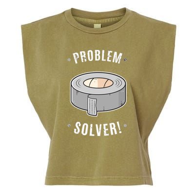 Duct Tape Problem Solver Garment-Dyed Women's Muscle Tee
