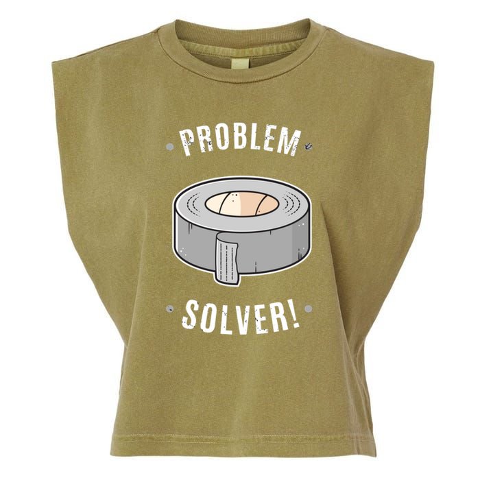 Duct Tape Problem Solver Garment-Dyed Women's Muscle Tee