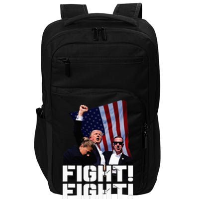 Donald Trump Photo After The Shooting At His Rally Impact Tech Backpack