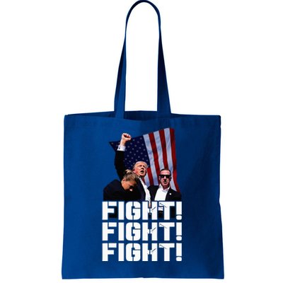 Donald Trump Photo After The Shooting At His Rally Tote Bag