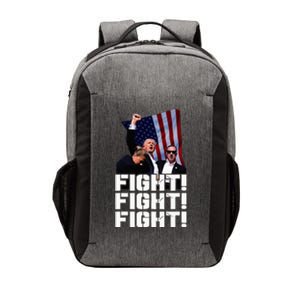 Donald Trump Photo After The Shooting At His Rally Vector Backpack