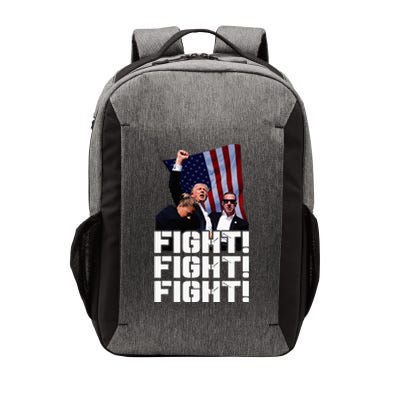 Donald Trump Photo After The Shooting At His Rally Vector Backpack