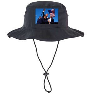 Donald Trump Photo After The Shooting At His Rally Legacy Cool Fit Booney Bucket Hat