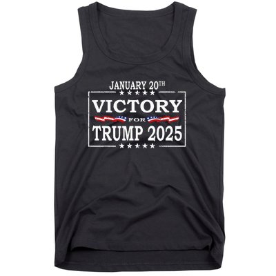 Donald Trump President Inauguration Day 2025 Victory Trump Tank Top