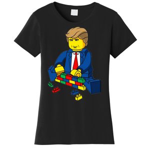 Donald Trump Presidential Building Brick Wall Women's T-Shirt