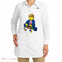 Donald Trump Presidential Building Brick Wall Apron