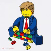 Donald Trump Presidential Building Brick Wall Apron