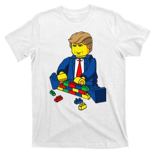 Donald Trump Presidential Building Brick Wall T-Shirt