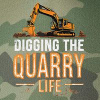 Digging The Quarry Life Excavation Legacy Tie Dye Trucker Hat