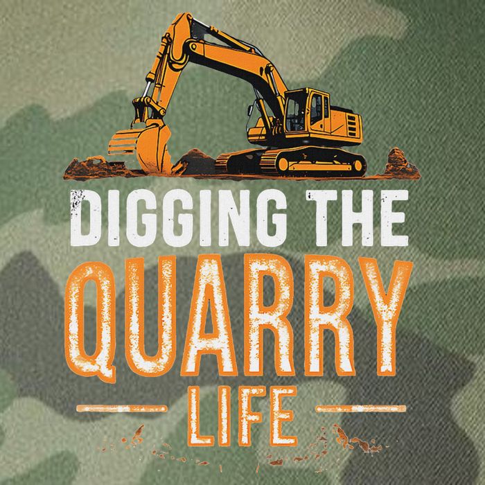 Digging The Quarry Life Excavation Legacy Tie Dye Trucker Hat