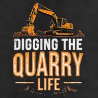 Digging The Quarry Life Excavation Cool Comfort Performance Bucket Hat