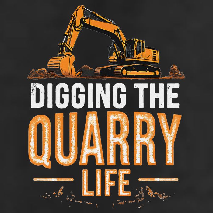 Digging The Quarry Life Excavation Cool Comfort Performance Bucket Hat