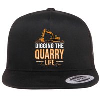 Digging The Quarry Life Excavation Flatbill Hat