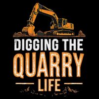 Digging The Quarry Life Excavation Flatbill Hat