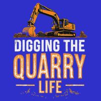 Digging The Quarry Life Excavation Long Sleeve Shirt