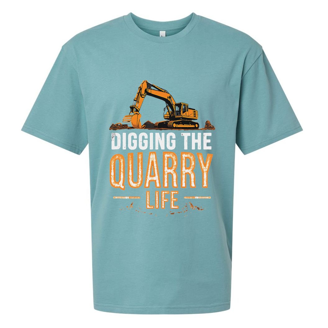 Digging The Quarry Life Excavation Sueded Cloud Jersey T-Shirt
