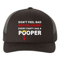 Donald Trump Republican Party Pooper Anti Trump 2024 Loser Yupoong Adult 5-Panel Trucker Hat