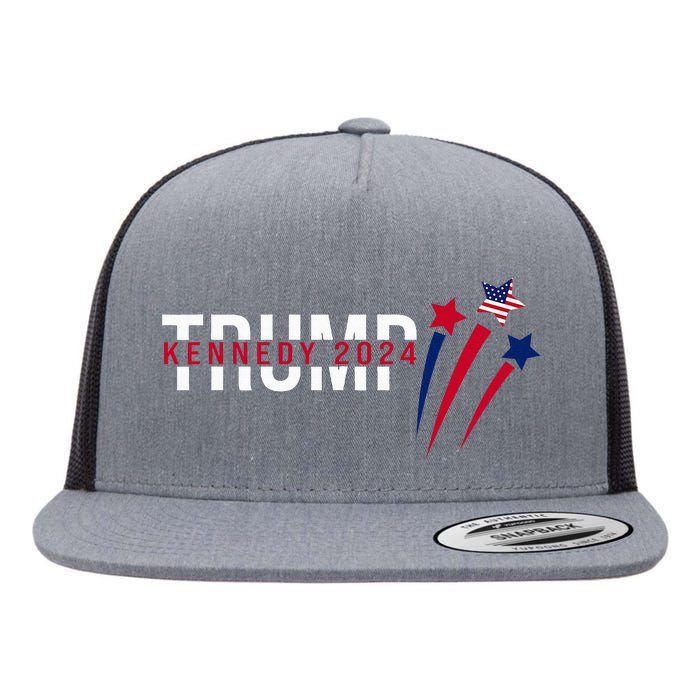 Donald Trump Rfk Jr 2024 Trump Kennedy Debate Flat Bill Trucker Hat