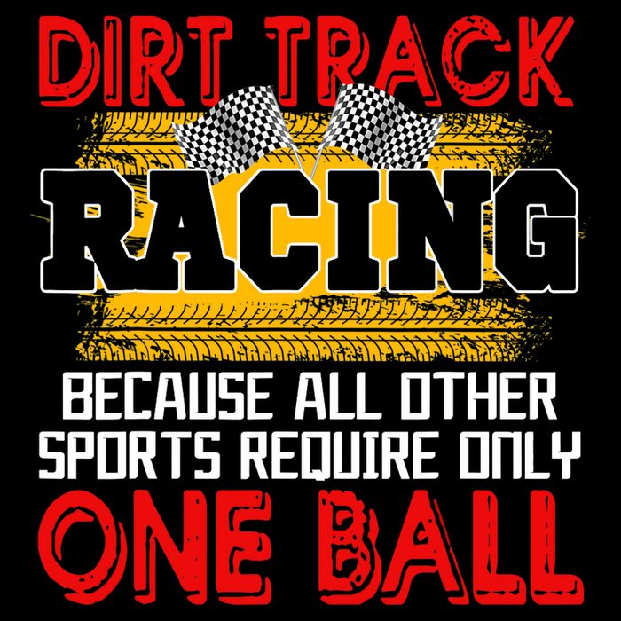 Dirt Track Racing Other Sports Require Only One Ball Lover Zip Tote Bag