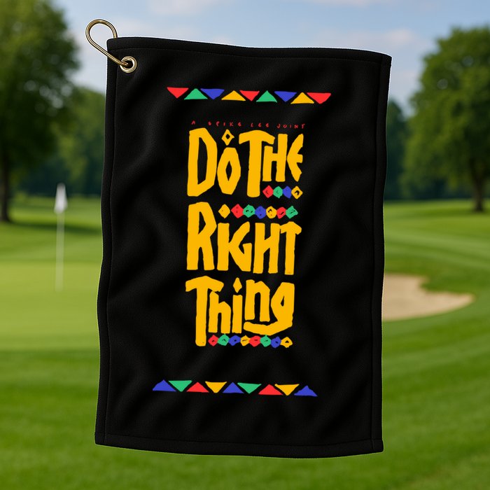 Do The Right Thing Golf Towel