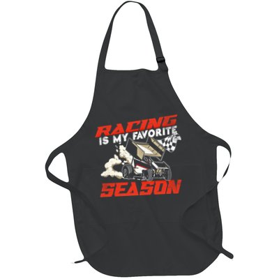 Dirt Track Racing Race Sprint Car Vintage Gift Apron