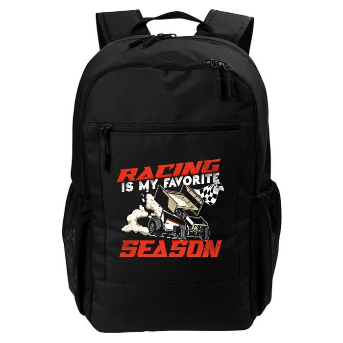 Dirt Track Racing Race Sprint Car Vintage Gift Backpack