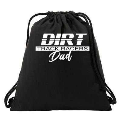 Dirt Track Racing Racers Dad Stock Car Racing Funny Gift Drawstring Bag