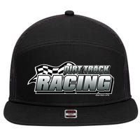 Dirt Track Racing Speedway Race Gear Stock Car Racing Gift 7 Panel Mesh Trucker Snapback Hat