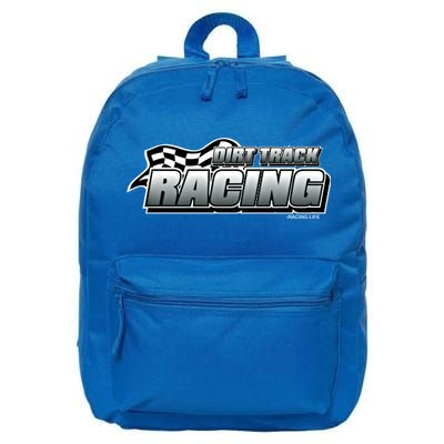Dirt Track Racing Speedway Race Gear Stock Car Racing Gift 16 in Basic Backpack